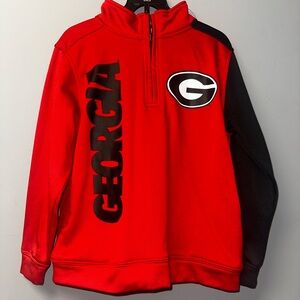 Youth Quarter Zip Georgia Pullover
